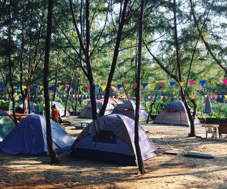 Cắm trại tại Thiên Sơn Suối Ngà