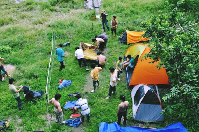 Cắm trại Nam Cát Tiên