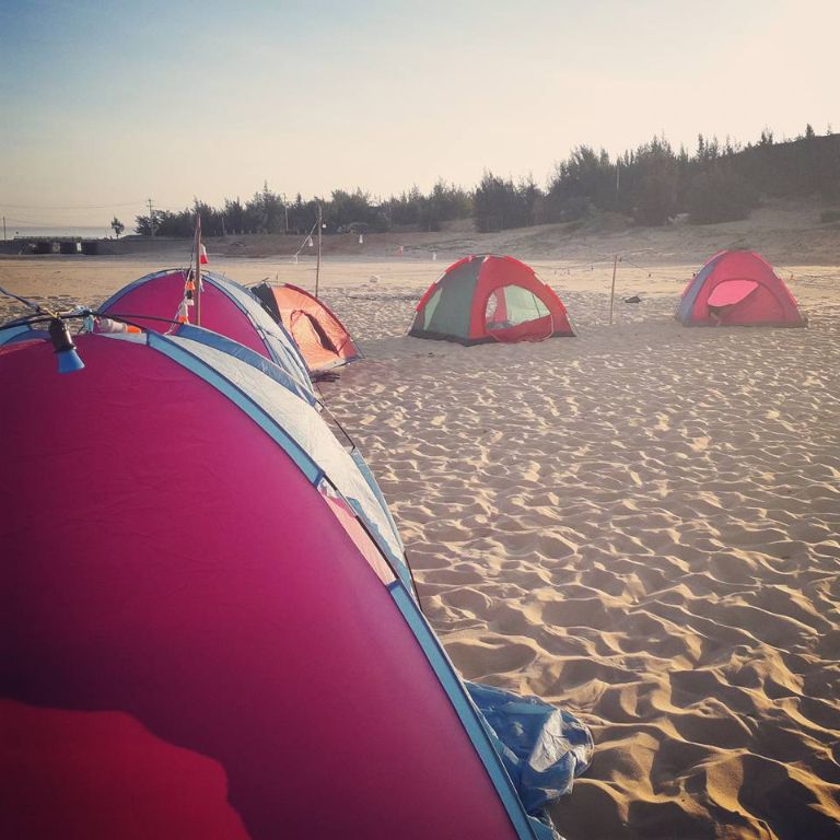 Bãi biển FLC – Điểm cắm trại Quy Nhơn