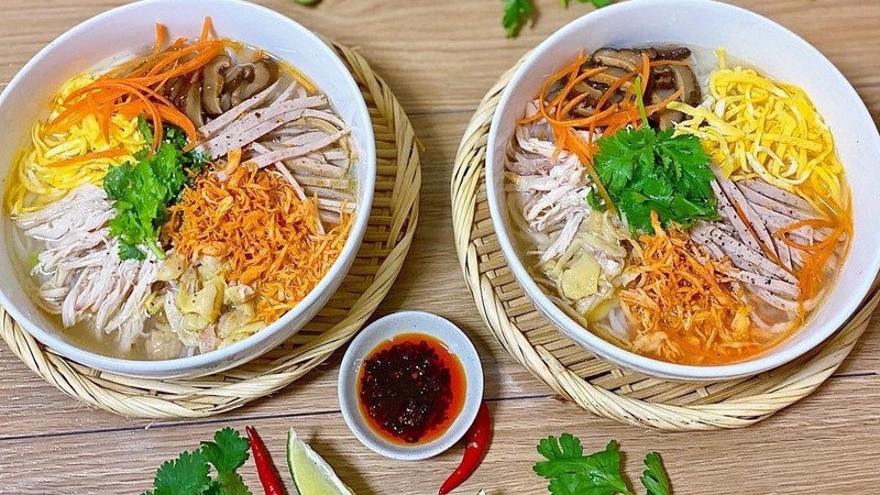 Bún thang - món ăn ngon Hà Nội